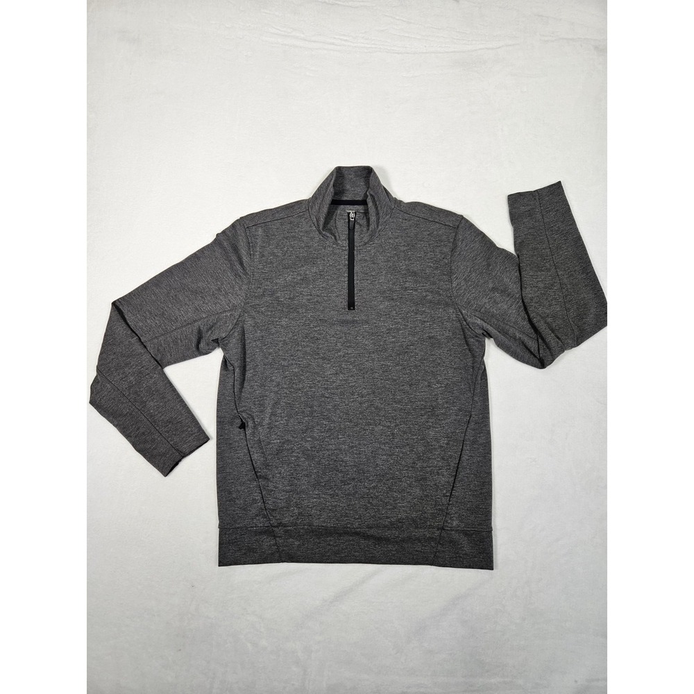 Men's Gray Zip-Up Sweater